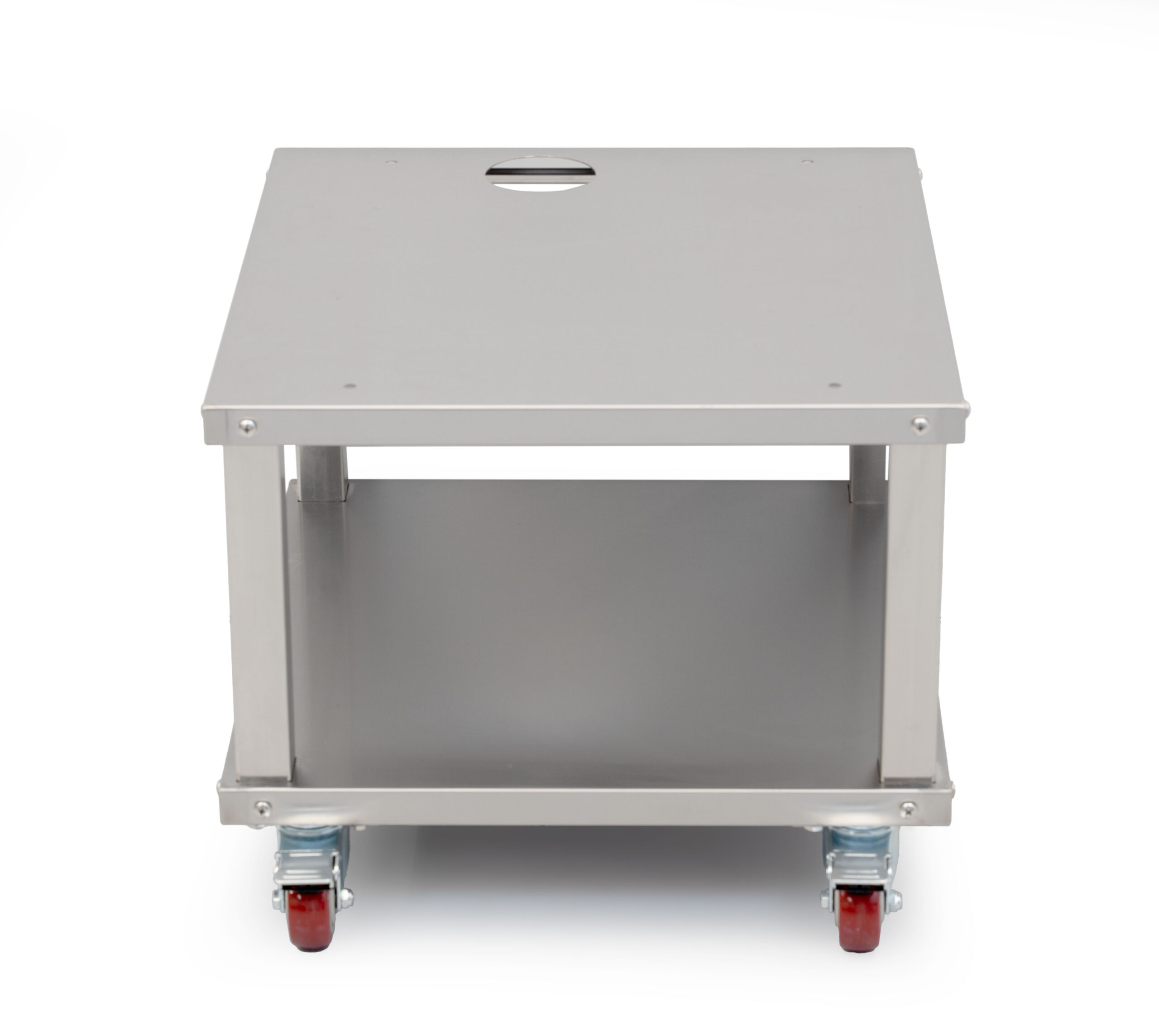 Table d'usinage HCB - mobile - 58,5 x 53 x 43,5 cm - acier inoxydable