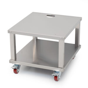 Table d'usinage HCB - mobile - 58,5 x 53 x 43,5 cm - acier inoxydable
