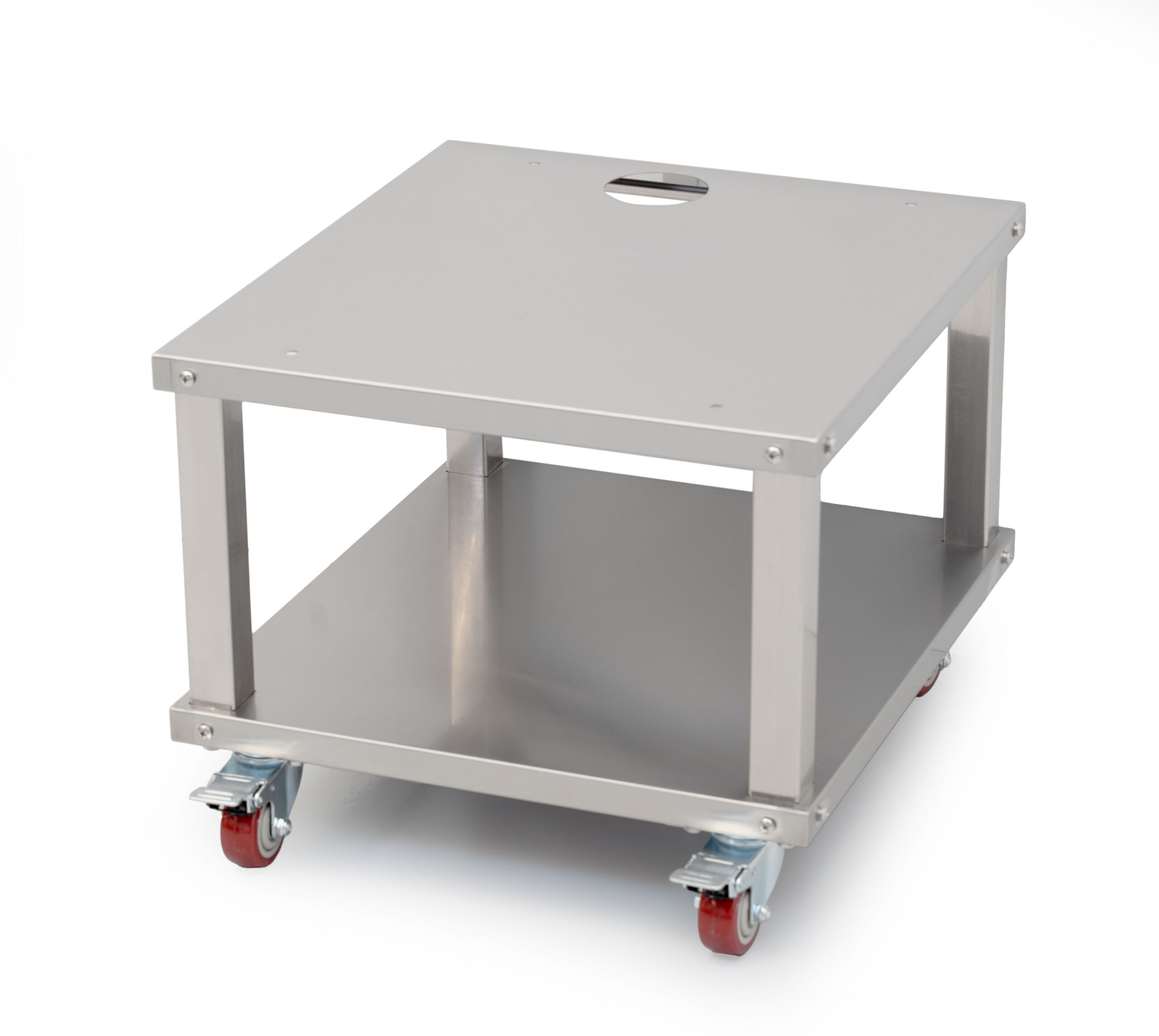 Table d'usinage HCB - mobile - 58,5 x 53 x 43,5 cm - acier inoxydable