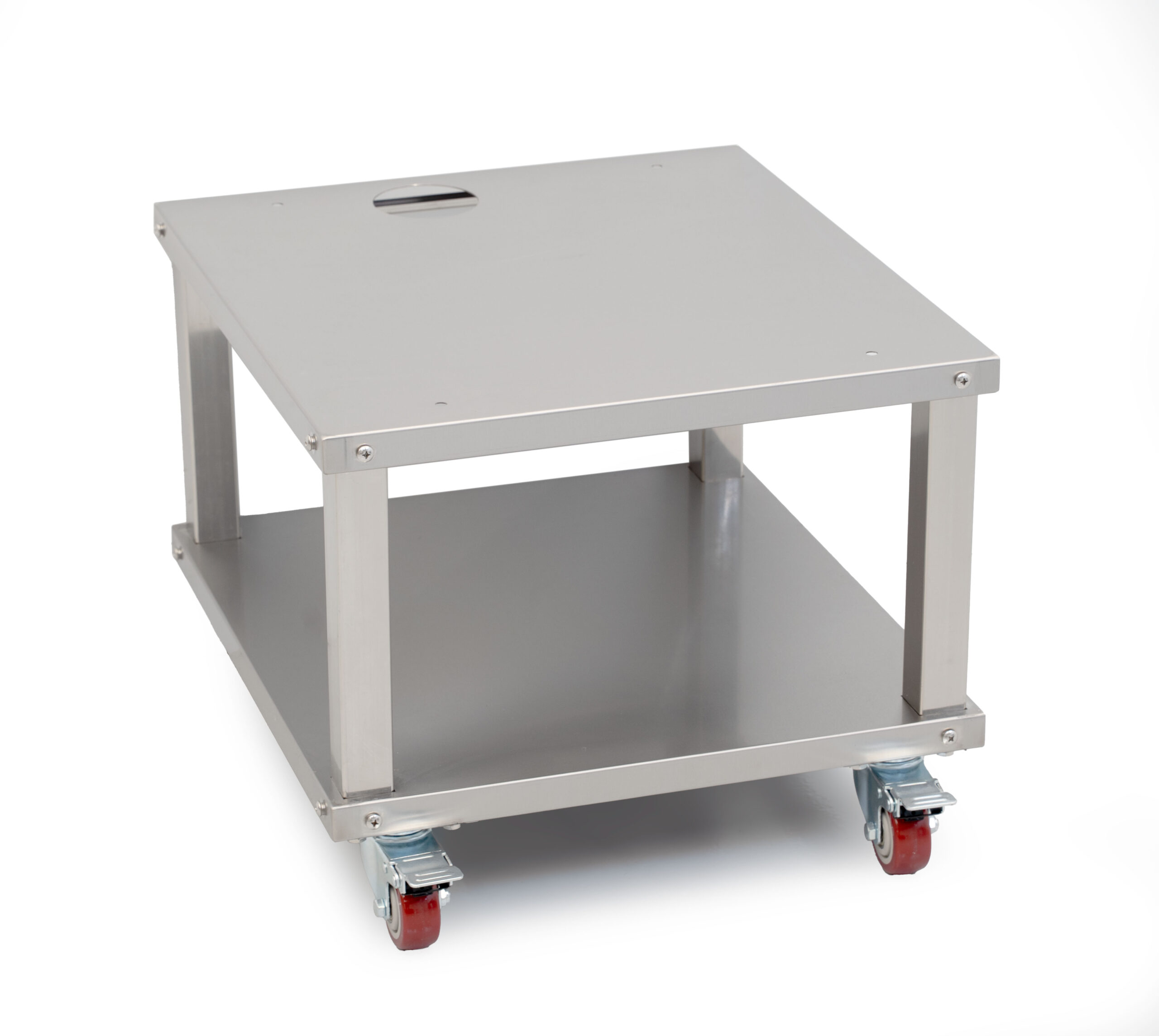 Table d'usinage HCB - mobile - 58,5 x 53 x 43,5 cm - acier inoxydable