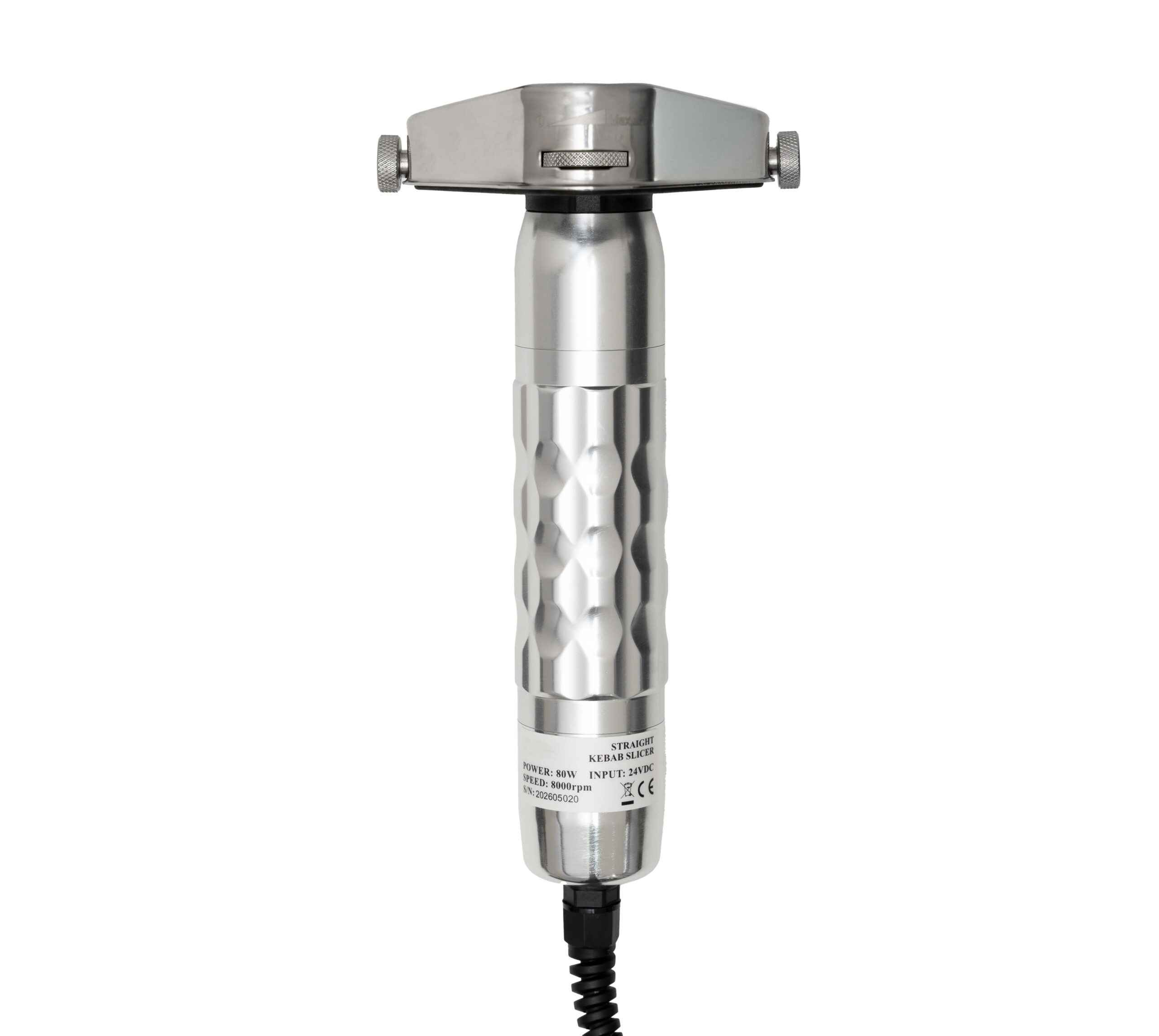 Couteau électrique pour döner HCB - avec adaptateur - 230 V