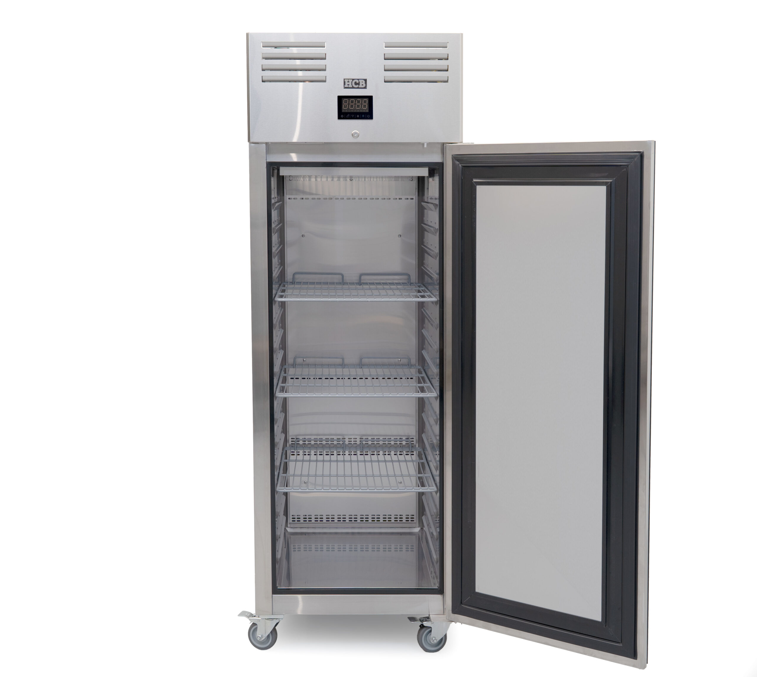 HCB Réfrigération - économe en énergie - 525 litres - acier inoxydable - 230 V
