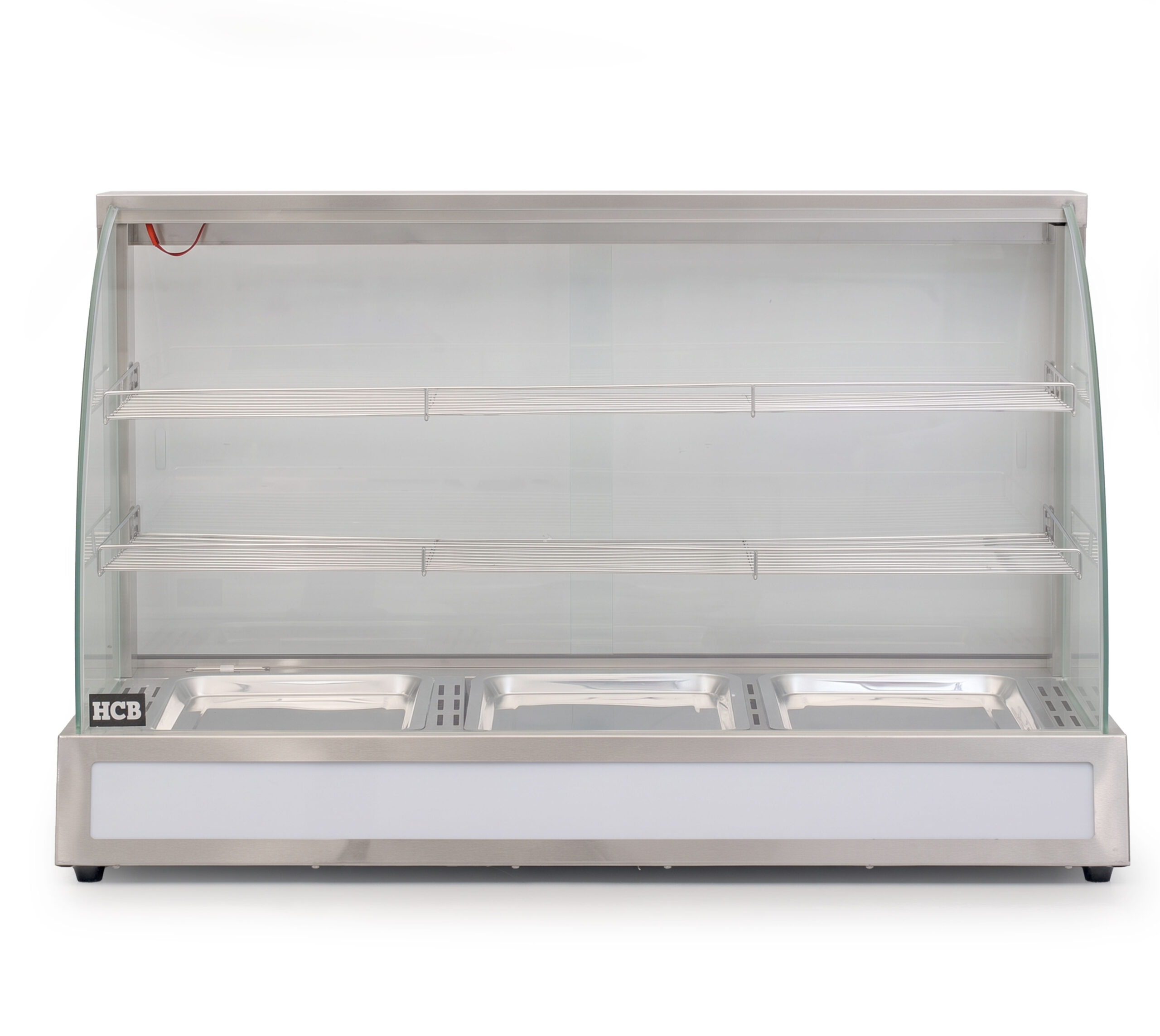 HCB Vitrine - 95 cm - 230V - inox