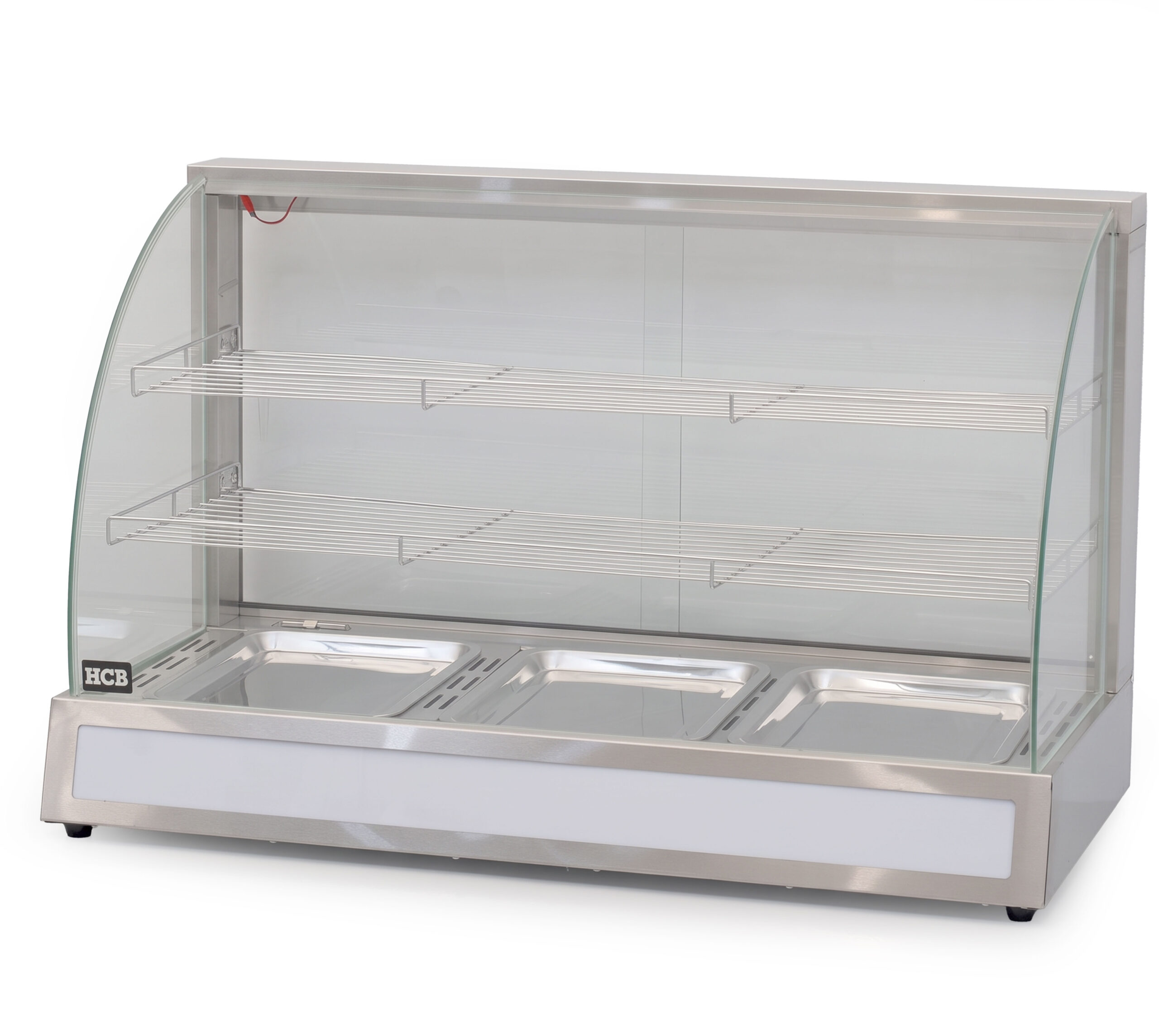 HCB Vitrine - 95 cm - 230V - inox