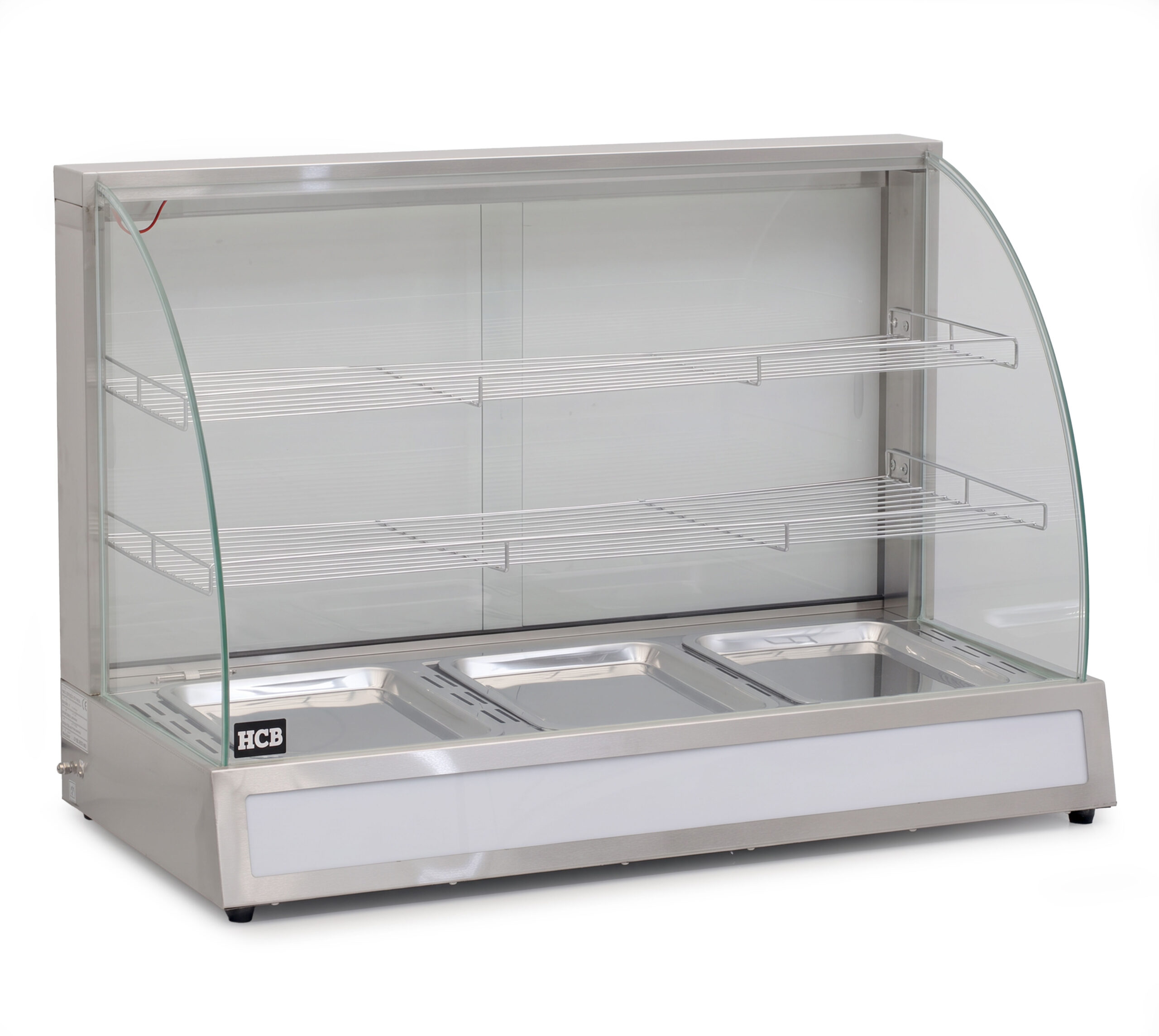 HCB Vitrine - 95 cm - 230V - inox
