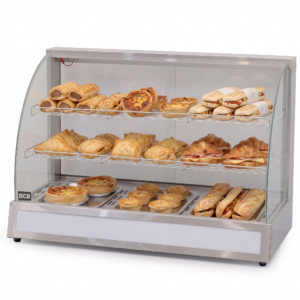 HCB Vitrine - 95 cm - 230V - inox