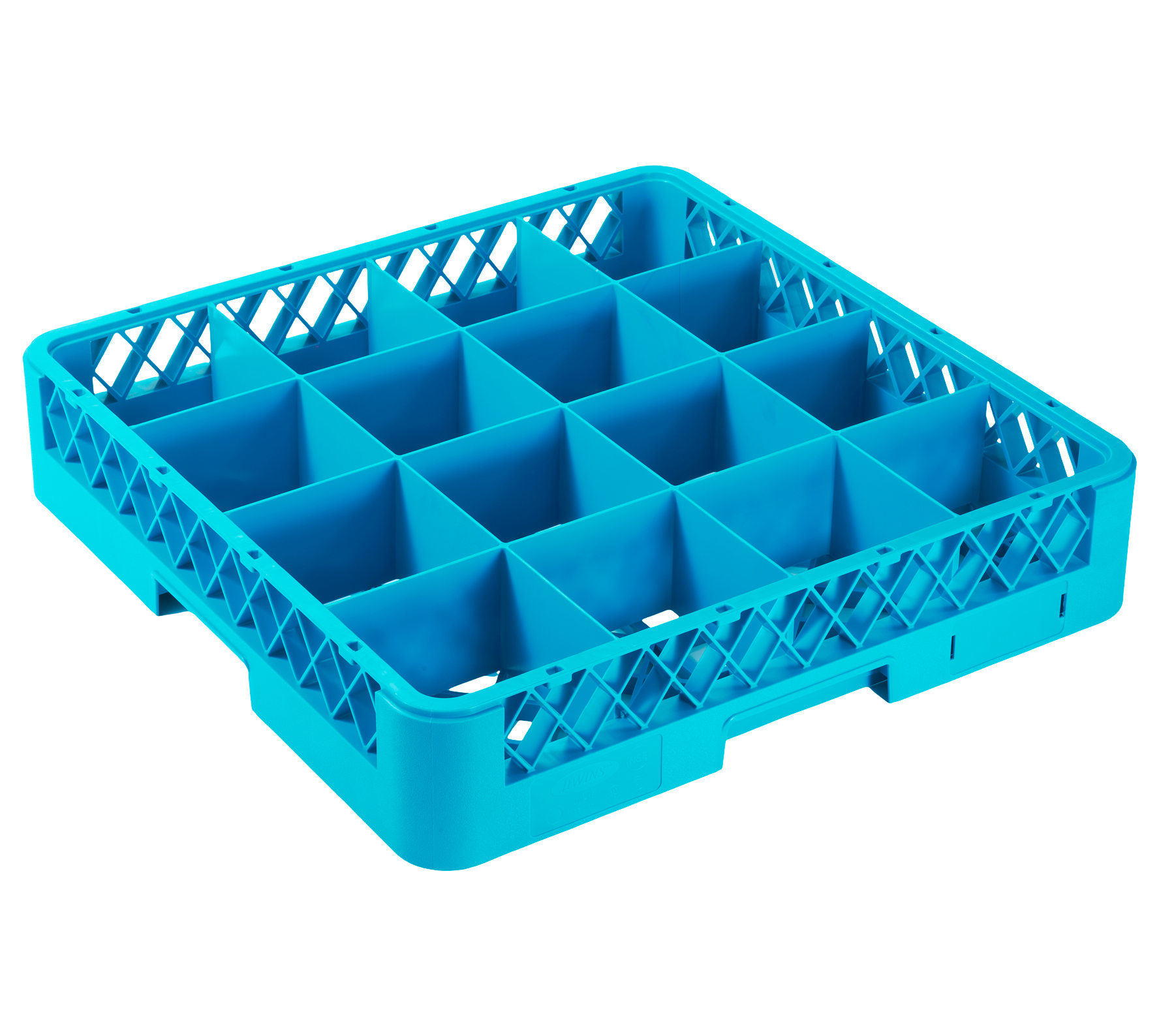 HCB Glazenkorf - 16 compartiments - 50 x 50 cm - plastique