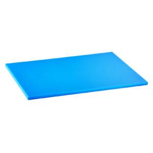 Planche à découper HCB - bleue - 450 x 300 x 20 mm - HACCP