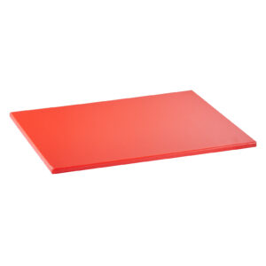 Planche à découper HCB - rouge - 450 x 300 x 20 mm - HACCP