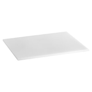 Planche à découper HCB - blanche - 450 x 300 x 20 mm - HACCP