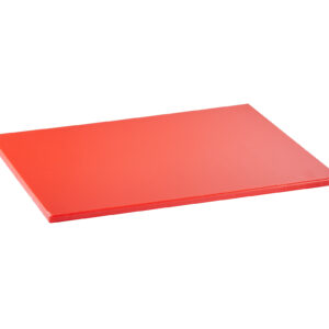 Planche à découper HCB - rouge - 1/1 GN - 530 x 325 x 20 mm - HACCP