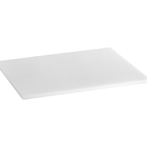 Planche à découper HCB - blanche - 1/1 GN - 530 x 325 x 20 mm - HACCP
