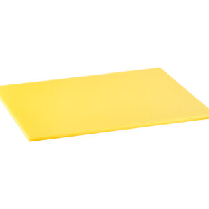 Planche à découper HCB - jaune - 1/1 GN - 530 x 325 x 20 mm - HACCP