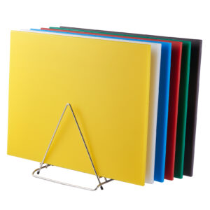 Ensemble de planches à découper HCB - 6 pièces - 530 x 325 x 20 mm - support pour planches à découper