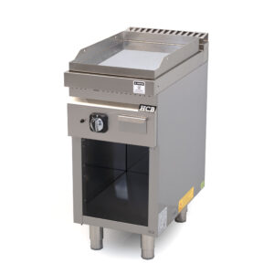 Plaque de cuisson HCB - 70S - chromée - 6,5 kW - 40 cm - gaz naturel - acier inoxydable