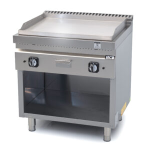 Plaque de cuisson HCB - 70S - lisse - 13 kW - 80 cm - gaz naturel - acier inoxydable