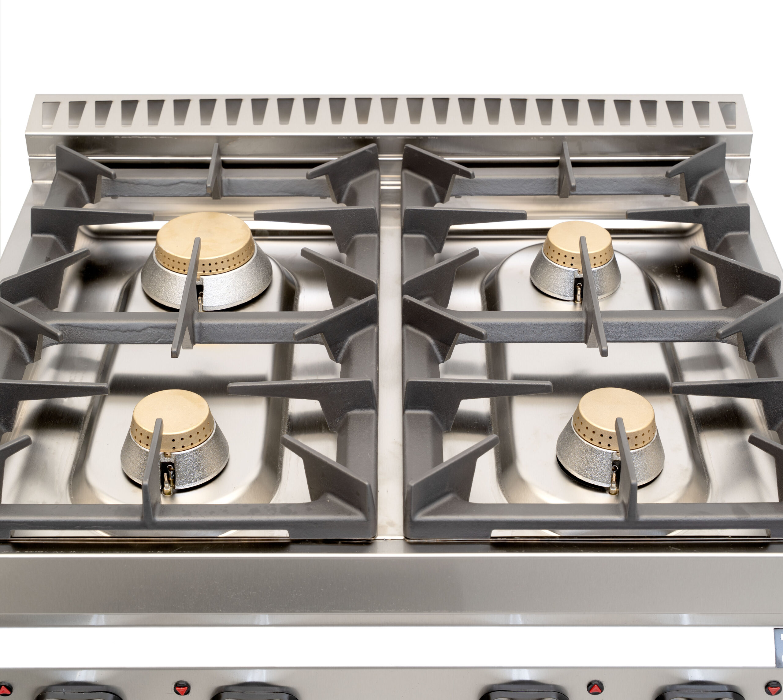 Cuisinière HCB - 70S - 4 feux - 28,5 kW - 80 cm - gaz naturel - acier inoxydable